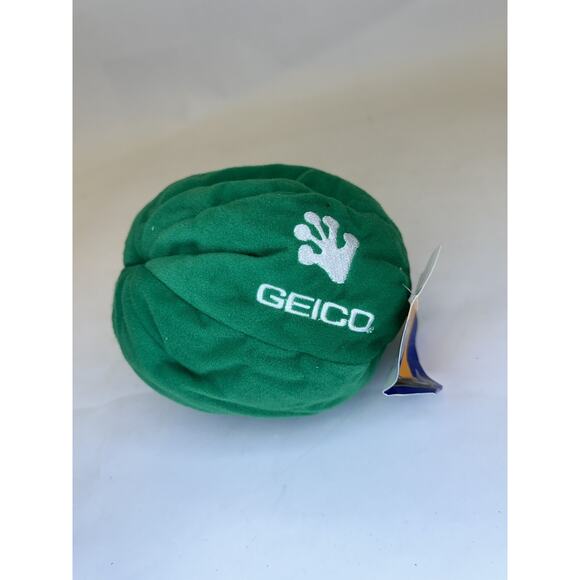 RARE 2007 Gecko Turtle Bag Cocoon Plush Green Advertising Stuffed Animal - Picture 11 of 12